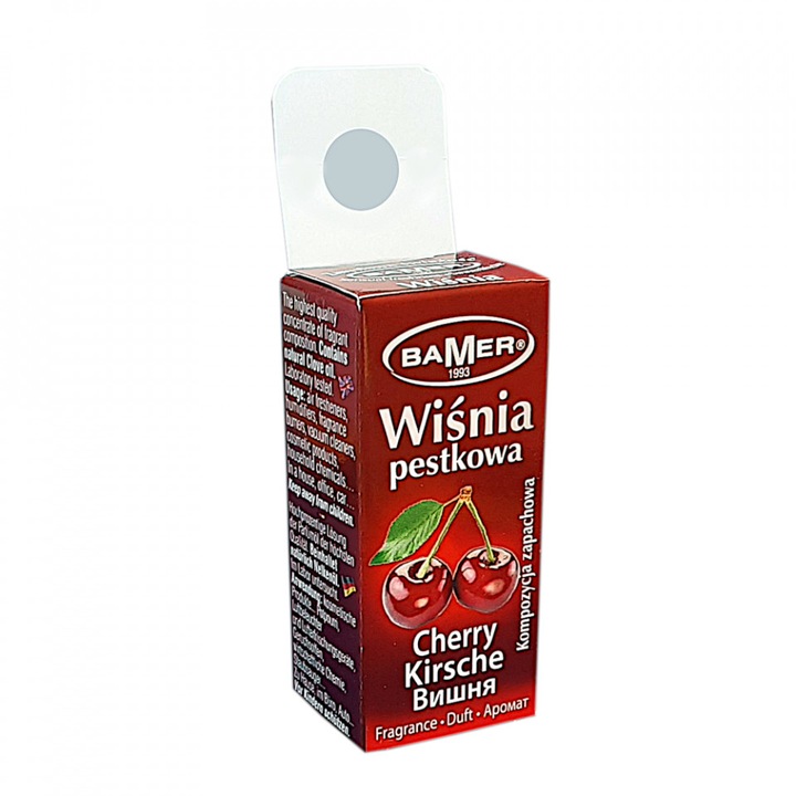 Ulei Parfumat Aromoterapie Visine Bamer, contine ulei esential de Cuisoare, cu aroma de visina, 7 ml