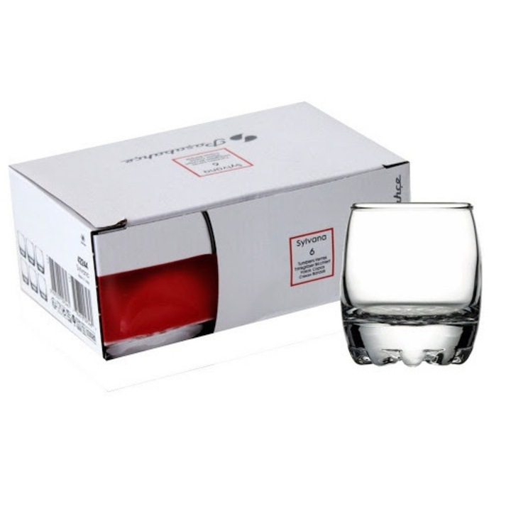 Комплект 6 чаши за ликьор Pasabahce Sylvana, 60 мл