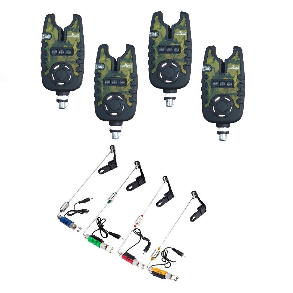Set 4Karp 4 avertizori camuflaj si 4 swingere cu led