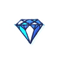 petic textil patch brodat diamant albastru diamonds are forever 4x35 imagen 7_0_
0