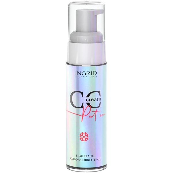 Crema CC INGRID Cosmetics Put On, 02 Milk Beige, 30 ml