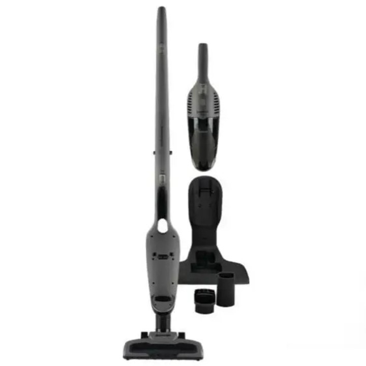 Aspirator vertical GORENJE SVC216FGD, 0.6l, 21.6V, max 60 min, iluminare LED, gri/negru