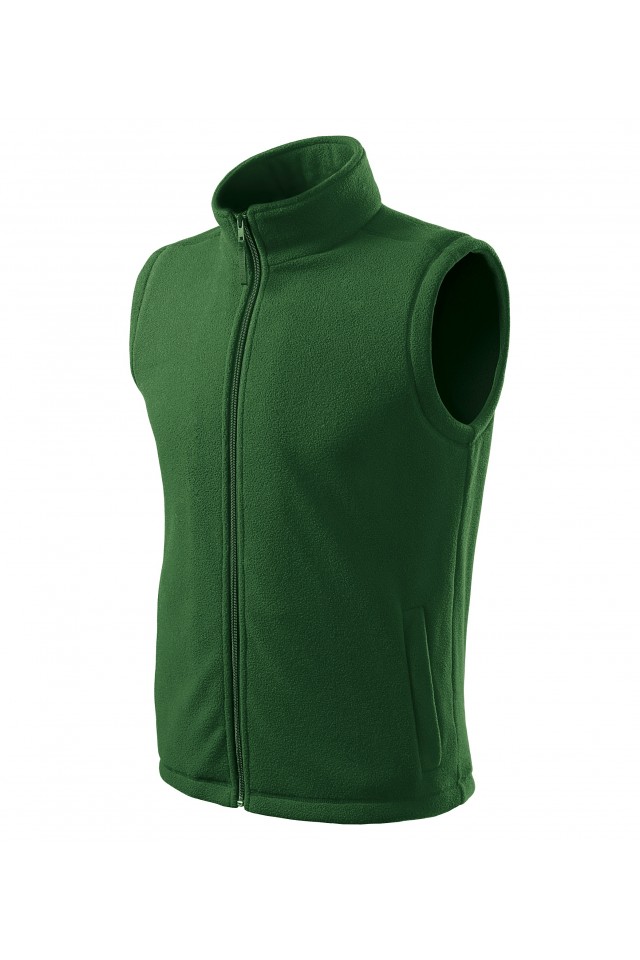 Vesta unisex, 100% poliester, Verde sticla, 518-06