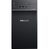 PowerEdge T40, Intel Xeon E-2224G 3.5GHz, 8M cache, 4C/4T, turbo (71W), 3.5" Chassis with up to 3 Hard Drives, 8GB 2666MT/s DDR4 ECC UDIMM, 1 x 1TB 7.2K RPM SATA 6Gbps Entry 3.5in Cabled Hard Drive, 8x DVD+/-RW 9.5mm Optical Disk Drive,