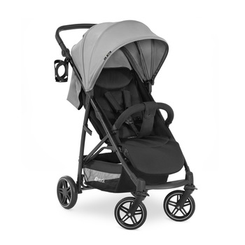 Carucior 3in1 Hauck Rapid 4R Plus Trioset Grey cu UPF 50+, Gri Carucior 3in1 Hauck Rapid 4R Plus Trioset Grey cu UPF 50+, Gri