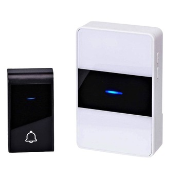 Sonerie Fara Fir/ Wireless SofiaCONCEPT®, Impermeabil in standardul IP44, Distanta 150 m, 36 Melodii polifonice,1 Receptor, Alb-Negru Sonerie Fara Fir/ Wireless SofiaCONCEPT®, Impermeabil in standardul IP44, Distanta 150 m, 36 Melodii polifonice,1 Receptor, Alb-Negru