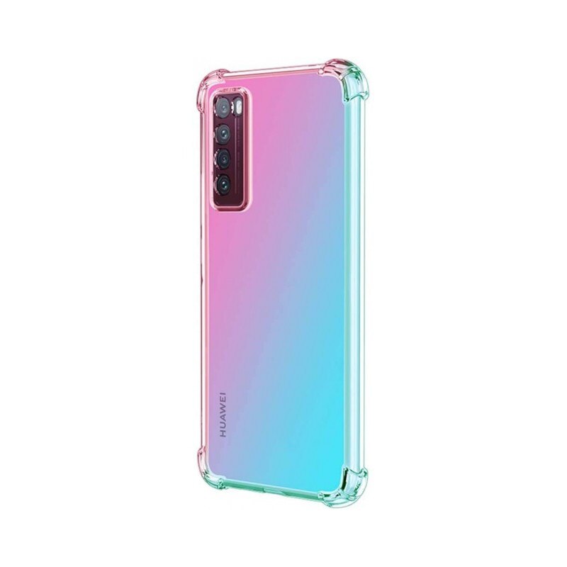 Husa Premium Upzz Crystal Armor Huawei P Smart 2021, Transparenta Cu Tehnologie Air Cushion