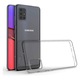 Кейс съвместим с Samsung A51 5G, SILKASE, цвят прозрачен, силикон