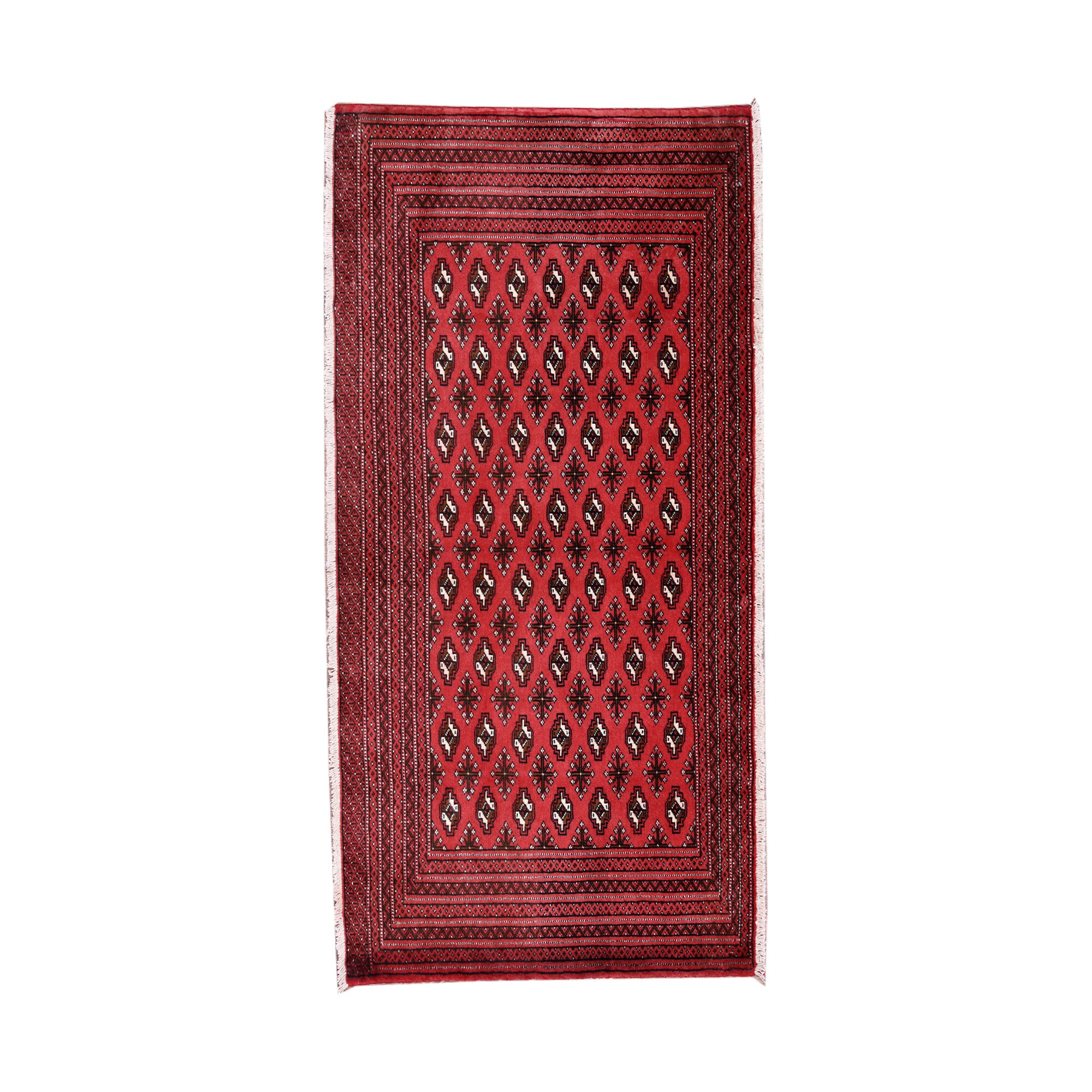 Covoare Persan Bokhara lucrat manual din lana Cod 3771 Size 150 x75