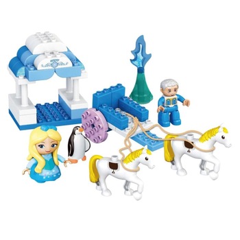 Set de construit doc si hidroavion, 2 figurine, 161 piese, +6 ani Set de construit doc si hidroavion, 2 figurine, 161 piese, +6 ani