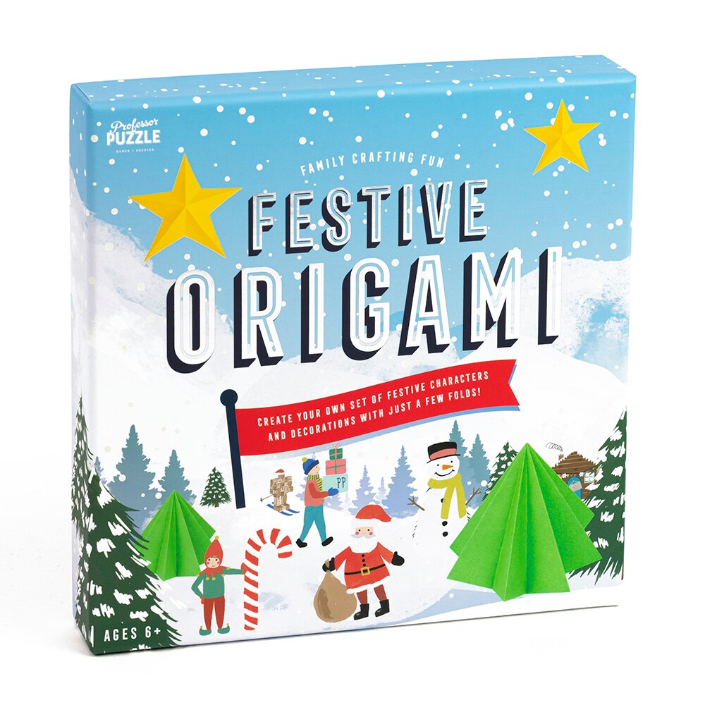 Set creativ Festive Origami, Professor Puzzle