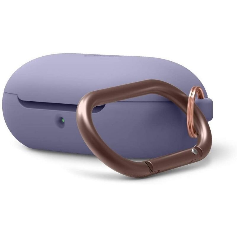 Husa din silicon Elago Hang Case, pentru Samsung Galaxy Buds, Buds Plus, violet