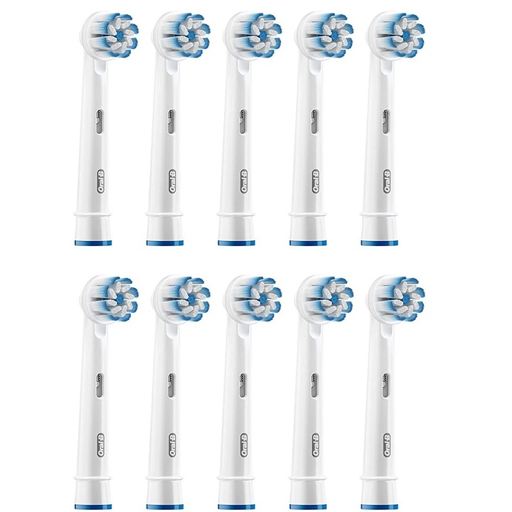 Set rezerve periuta de dinti electrica Oral-B Sensitive Clean, 10buc