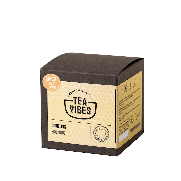 Черен чай Tea Vibes, Darjeeling Second Flush, 100 гр.