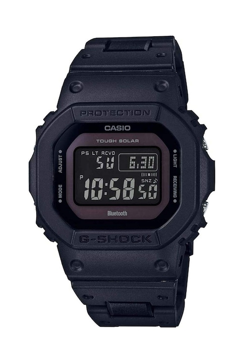 Casio, Часовник Shock-Resistant със соларна батерия и Bluetooth®, Черен
