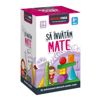 Joc educativ MemoRace - Sa invatam mate Joc educativ MemoRace - Sa invatam mate