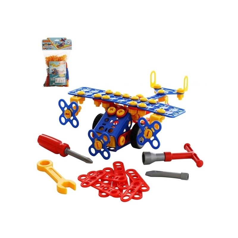 Set de asamblat - Avion cu 144 de piese