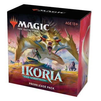 Extensie, Magic the Gathering, Ikoria Lair of Behemoths Prerelease, carton, multicolor, + 13 ani, 10.8x10.8x5.5 cm Extensie, Magic the Gathering, Ikoria Lair of Behemoths Prerelease, carton, multicolor, + 13 ani, 10.8x10.8x5.5 cm