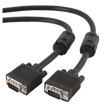 Cablu VGA - VGA, Gembirg, Dubluecranat, 10m Cablu VGA - VGA, Gembirg, Dubluecranat, 10m