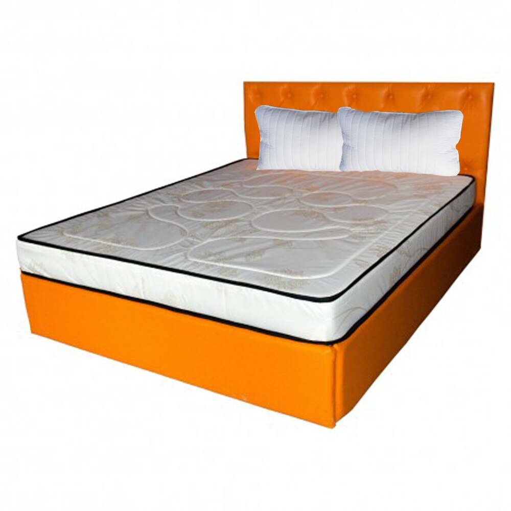 Set Saltea VENUS Eco Memory plus 2 perne microfibra 50x70, 160x200x17