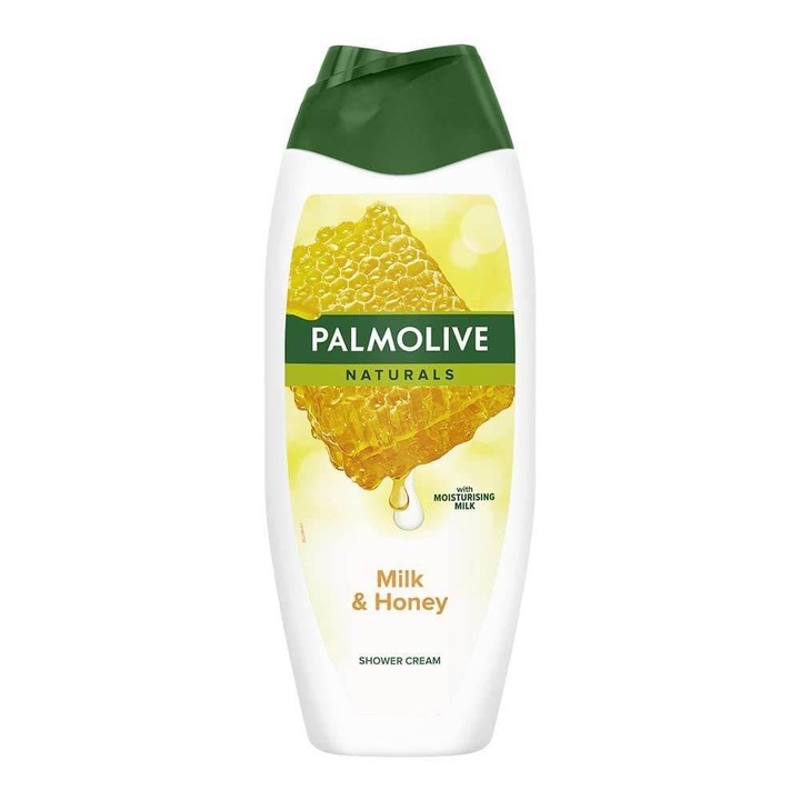 Gel de Dus PALMOLIVE Naturals Olive and Milk, 750 ml, cu Extract de Lapte si Miere