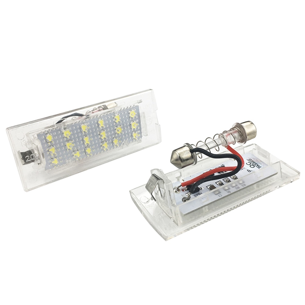 Set 2 Lampi led numar dedicate BMW E53 X5 E83 X3 6000k