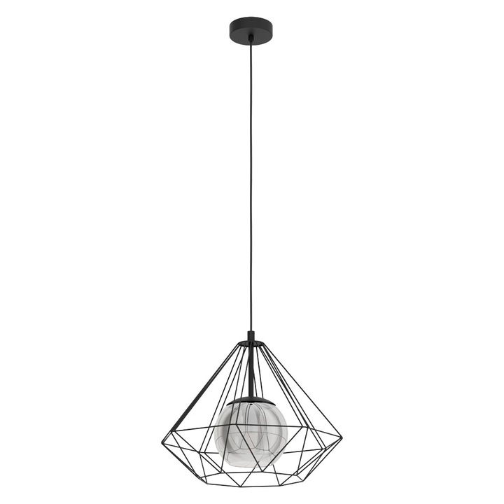 Ретро пендел EGLO VERNHAM 43481, E27 1X40W IP20, черен