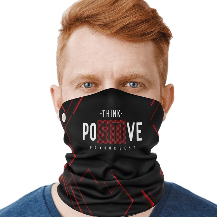 Masca Multifunctionala "Think Positive"