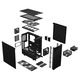 Компютърна кутия Fractal Design Define 7 Compact, Mid-Tower, Без захранващ блок, ATX, Black
