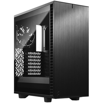 Carcasa Fractal Design Define 7 Compact Light Tempered Glass, Mid-Tower, fara sursa, ATX, Black Carcasa Fractal Design Define 7 Compact Light Tempered Glass, Mid-Tower, fara sursa, ATX, Black