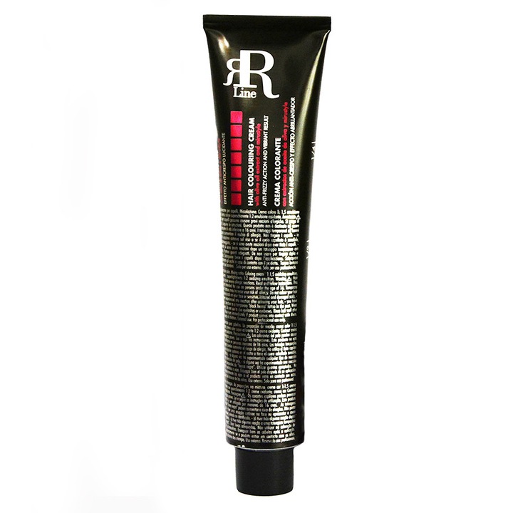 Vopsea de par profesionala RR Line, 1.10 Culoarea negru bleu, 100 ml