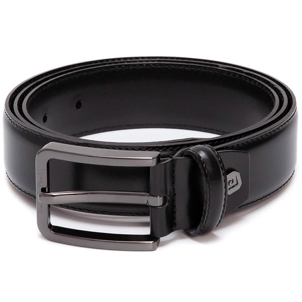 Curea barbati din piele naturala Pierre Cardin GCB322, Negru