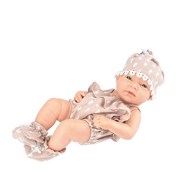 Boneca Bebe Reborn Laura Baby Paola 595 - 48cm