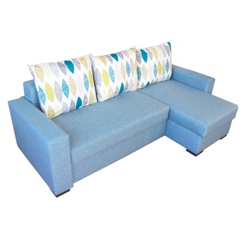 Coltar extensibil Rileft Sofa Blue 24, reversibil, 235 x 140 x 97 cm Coltar extensibil Rileft Sofa Blue 24, reversibil, 235 x 140 x 97 cm