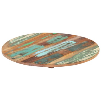 Blat rotund pentru masa, vidaXL, Lemn, 60 cm 15-16 mm, Multicolor Blat rotund pentru masa, vidaXL, Lemn, 60 cm 15-16 mm, Multicolor