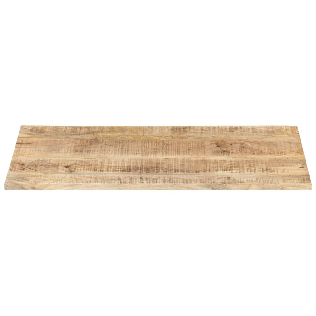 vidaXL Table Top Solid Oak Wood Rectangular 44 mm 100x60 cm