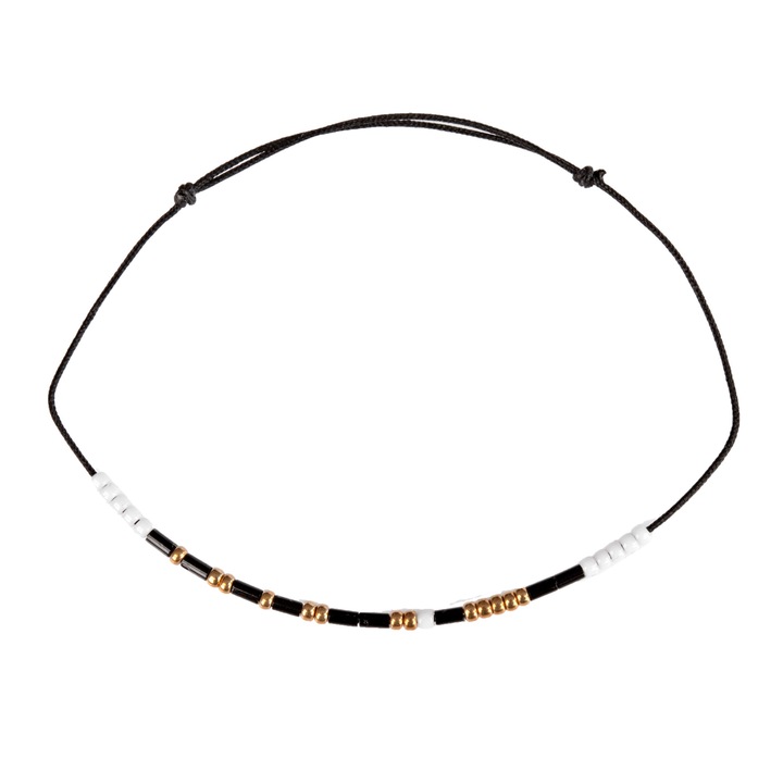 Bratara Cod Morse Carpe Diem