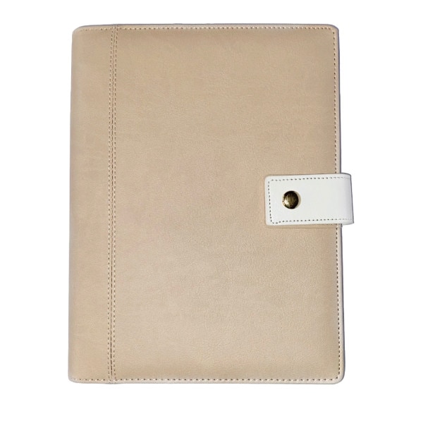 Agenda A5 organizer, Quartz, Office, bej/alb, 50 file