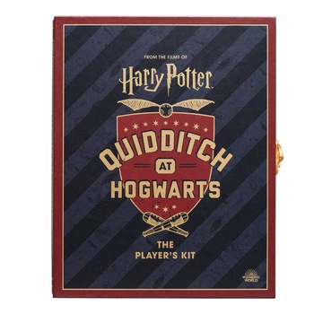 Set Harry Potter Quidditch at Hogwarts The Player's Kit - Running Press - 4 componente, multicolor, 17.5 x 5.5 x 21 cm Set Harry Potter Quidditch at Hogwarts The Player's Kit - Running Press - 4 componente, multicolor, 17.5 x 5.5 x 21 cm