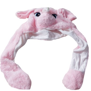 Caciula pentru copii cu leduri model UNICORN ROZ Caciula pentru copii cu leduri model UNICORN ROZ