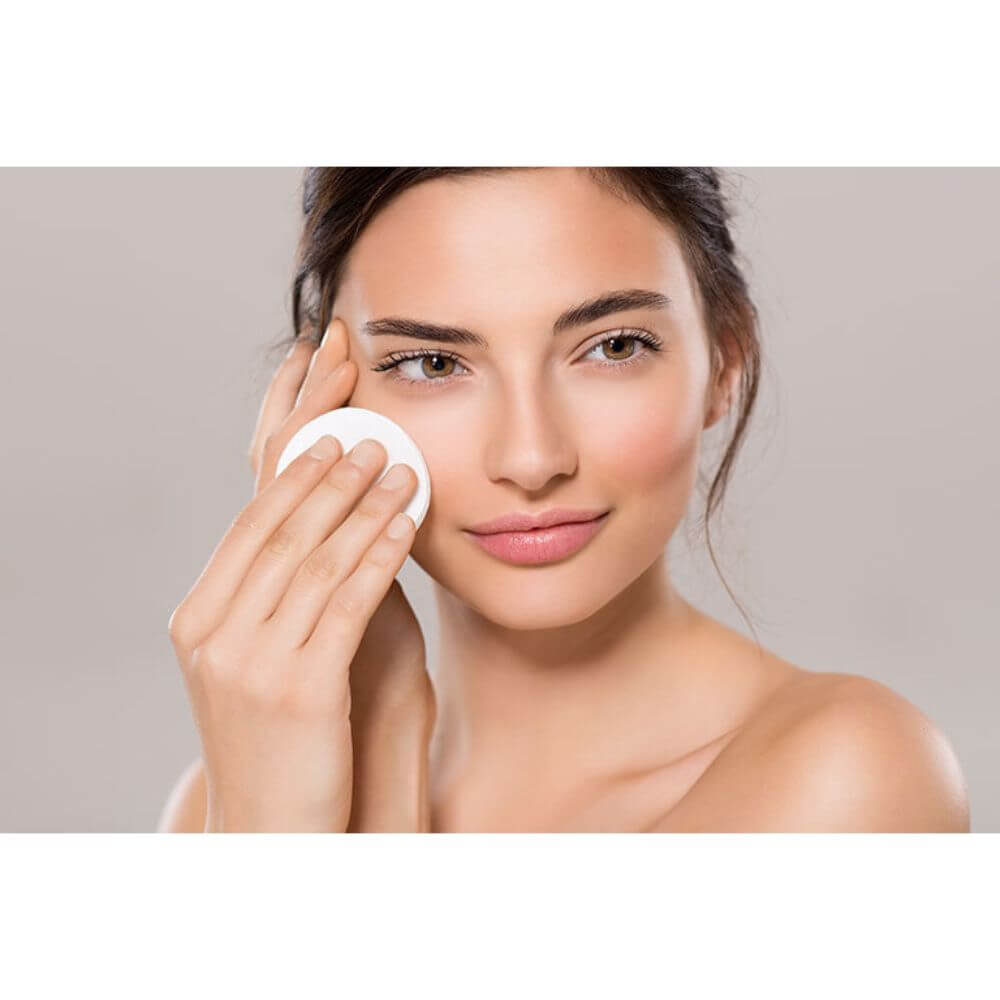 Dischete Demachiante Pure Effect CLEANIC, Bumbac, 120+50 Buc/Set eMAG.ro