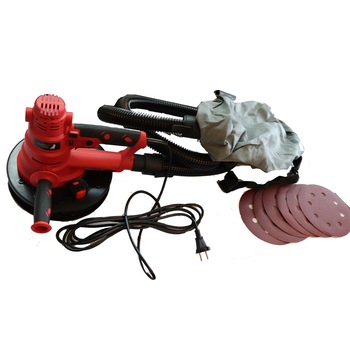 Slefuitor pentru pereti cu aspirare Matrix WS014-180, 750W, 180mm, sac colector, 6 discuri, turatie reglabila Slefuitor pentru pereti cu aspirare Matrix WS014-180, 750W, 180mm, sac colector, 6 discuri, turatie reglabila