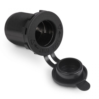 Priza Bricheta Auto cu 2 Pini 12V /24v cu Clapeta Rezistenta la apa Priza Bricheta Auto cu 2 Pini 12V /24v cu Clapeta Rezistenta la apa