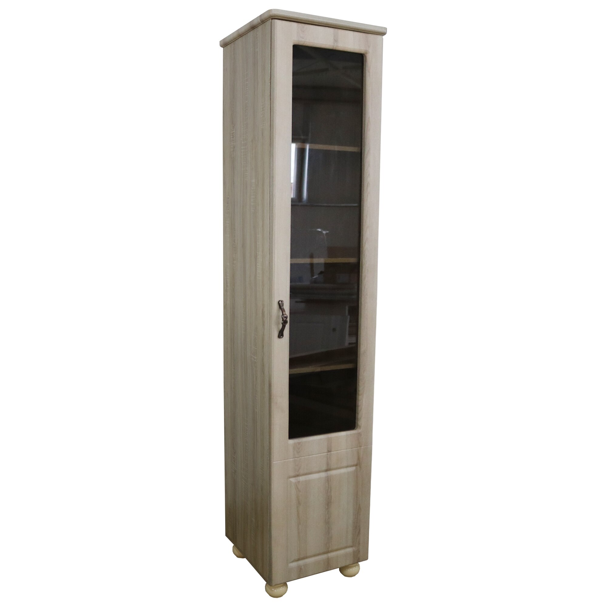 Vitrina cu 1 Usa dreapta Dynasty, Sonoma, 48 x 216 x 47 cm