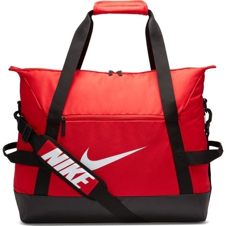 Чанта Nike Academy Team Football Duffel Bag (Large), Унисекс, червен, L
