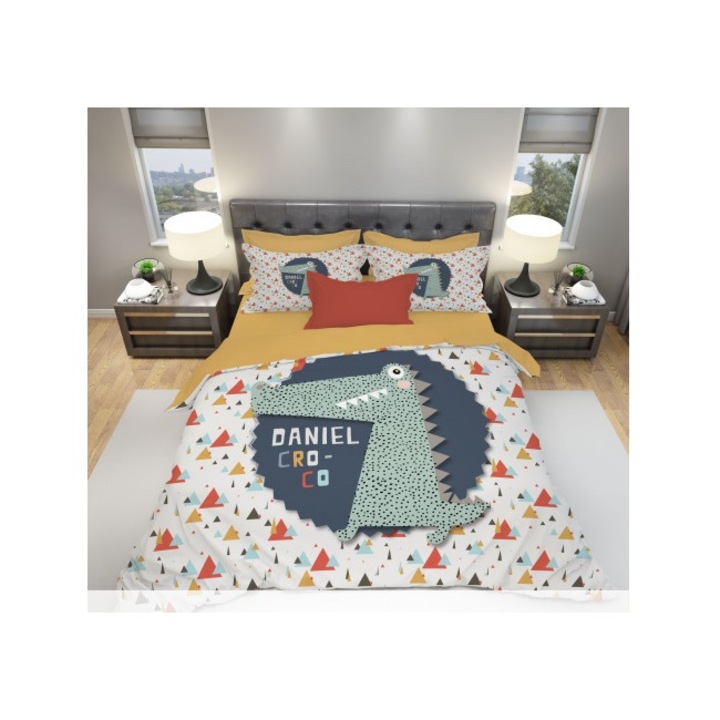 Спален Комплект Intermatrak Nicole Taneff G1262, Памучен Сатен, Единично Легло, Без Чаршаф