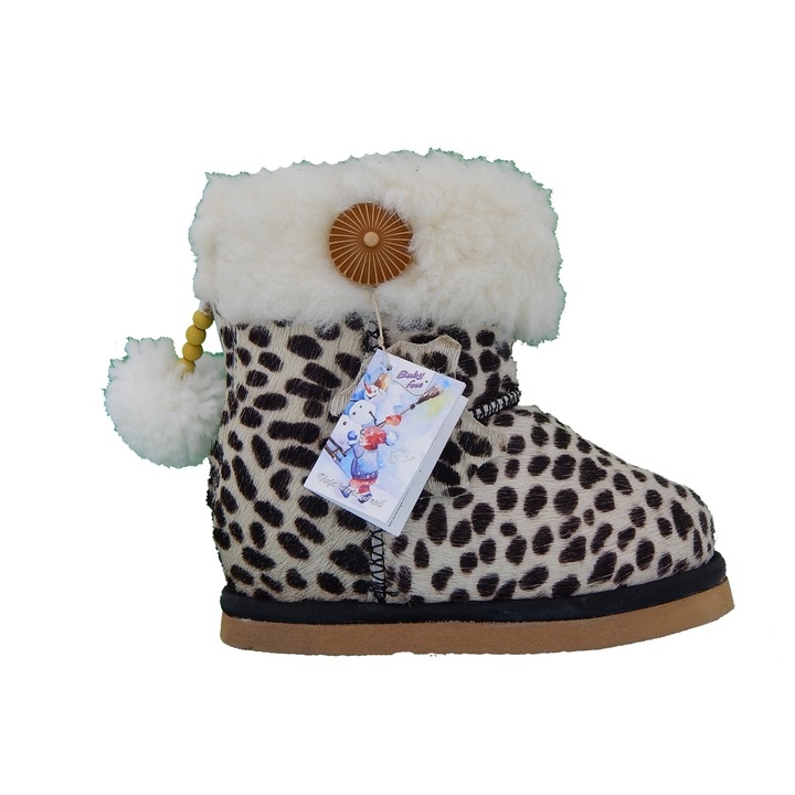 Cizme Erika, Leopard print
