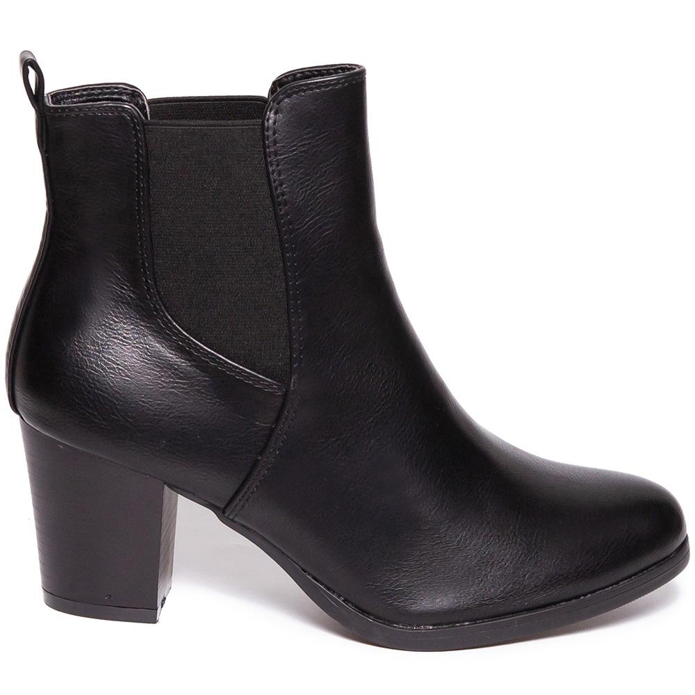 Botine dama Kajul, Negru, Negru