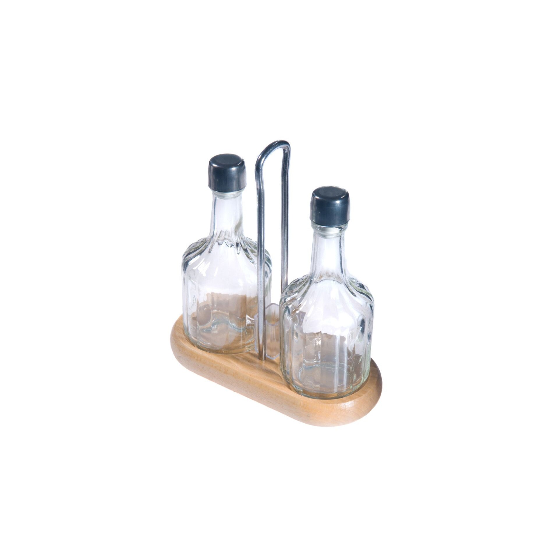 Set 2 buc Practic carafe ulei/otet 150ml President line