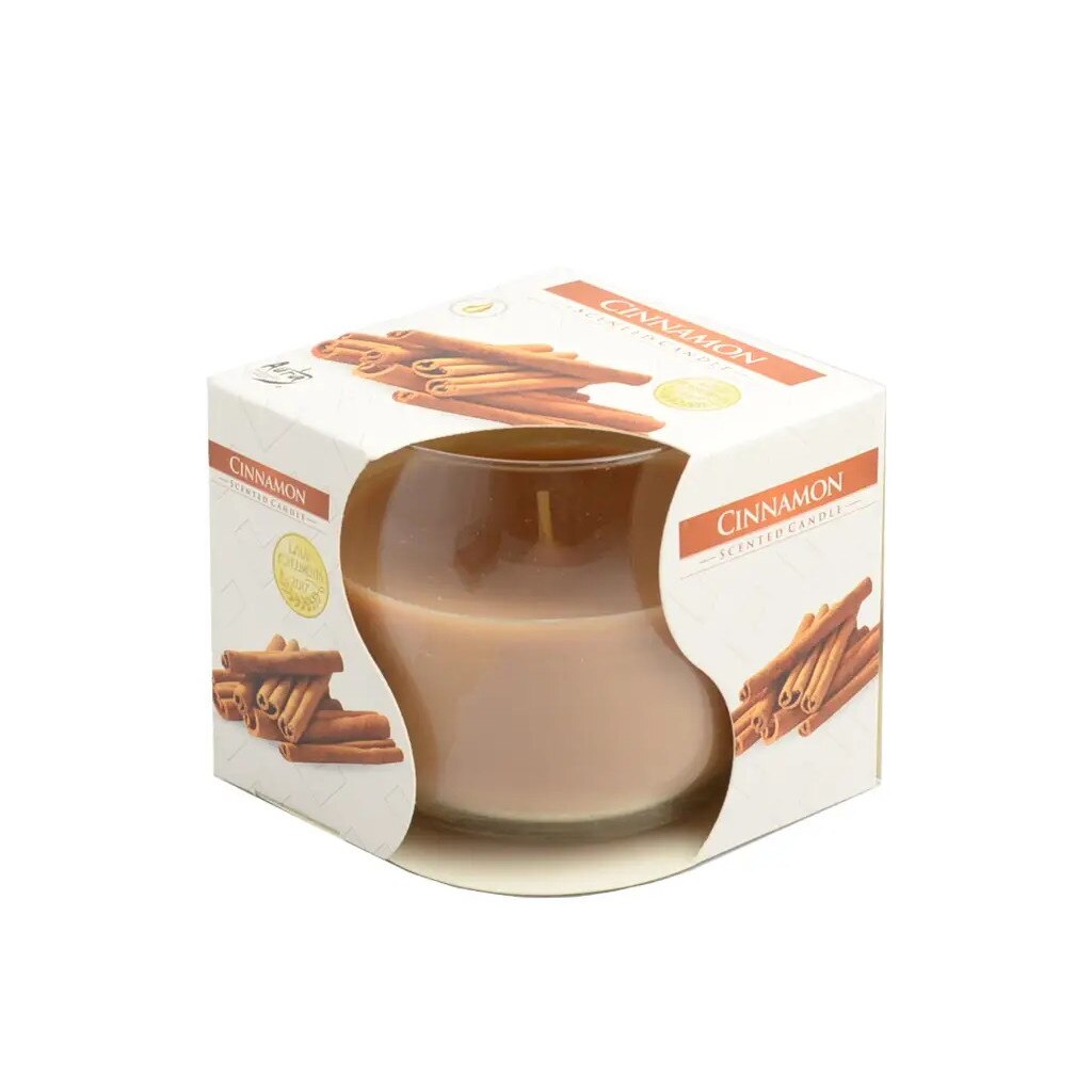 Lumanare ornamentala parfumata Bispol Cinnamon SN 71-65 1buc